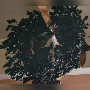 berry blackberry Spring wreath 20”